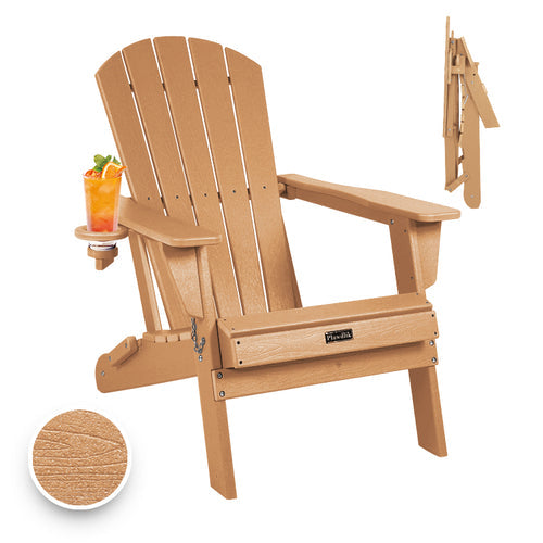 Easy-to-assemble Adirondack Chair from Plawdlik