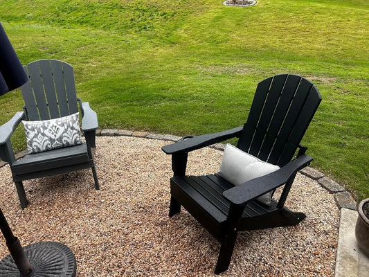 ✨ Gather in Style with a 4-Piece Adirondack Chair Set ✨ - Plawdlik Furniture