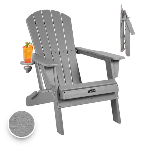 Discover the Durability and Sustainability of Plawdlik Poly Resin Adirondack Chairs