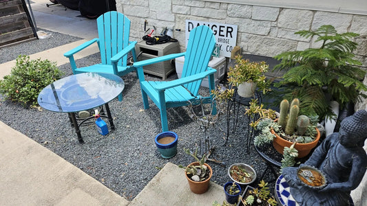 Adirondack-Chairs-Around-Fire-Pit-7-Tips-for-Ultimate-Comfort Plawdlik Furniture