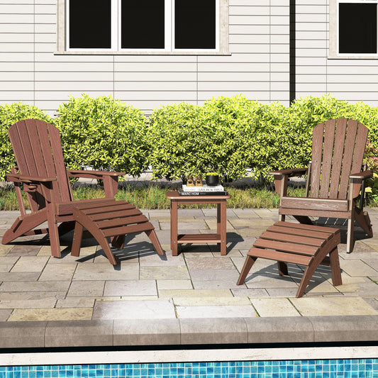 Adirondack-Chairs-with-Footrest-Ultimate-Comfort-for-Outdoor-Relaxing Plawdlik Furniture