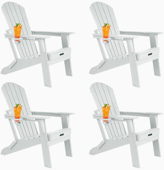 Upgrade Your Outdoor Space with an Adirondack Chairs Set of 4